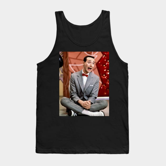 Peewee Herman Tank Top by Spit in my face PODCAST